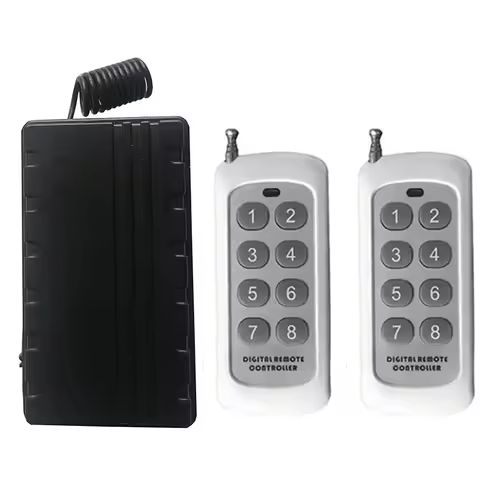 Remote Vibration Reminders 1.5V 8CH Wireless Reminders Alarm System mini Remote Transmitter PCB boar