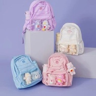 carebears 背包 背囊 書包 care bears 愛心熊 彩虹熊 小熊 熊仔 🐻 收納袋 雜物袋 旅行袋 雙肩包 多用途袋 實用袋 公仔 送禮 生日禮物 backpack