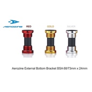 AEROZINE EXTERNAL BOTTOM BRACKET BB-05-XCRD/68/73MM X 24MM