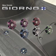For Giorno125 ABS CBS Footrest Pedal Bolts For HONDA GIORNO125 ABS CBS 2024-2025