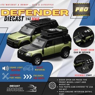 ASSEMBLY FEO-Diecast 1:43 LanRover Defender 110 CCA Diecast Car Alloy Toy Car Model Assembly series 