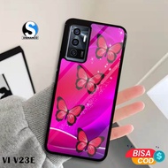Case vivo v23e V20se V20 V9 Latest Fashion Case Butterfly Image Aesthetic Casing hp Case Hardcase Pr