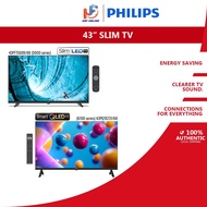 Philips (43'') Slim LED TV Television 43PFT5009 43PFT5009/68 (BASIC TV) / QLED TV 43PQT6731 43PQT673