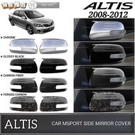 AMAZING TOYOTA ALTIS 2008-2012 CAR MSport REARVIEW SIDE MIRROR COVER GARNISH REARVIEW MIRROR COVER A