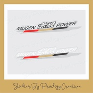 Mugen Power Honda GT Wing Car Sticker