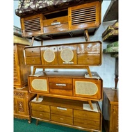 Kabinet Tv Kayu Jati cabinet Tv Kayu Jati 4 feet 5 feet 6 feet