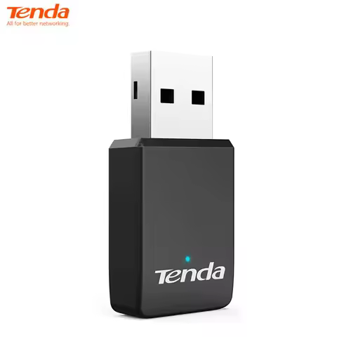 Tenda U9 11AC USB Wifi Adapter-Dual Band 2.4/5G AC650 Wireless Network Card,Supports Windows 11/10/8