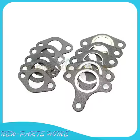 5 Sets Muffler Manifold Gasket Set Fit Honda GX240 8HP GX270 9HP GX340 11HP GX390 13HP