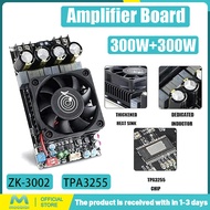NEW ZK-3002 Amplifier Board 300W Dual Channel TPA3255 Chip Dual Channel Amplifier Board for Audio