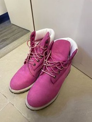 Timberland Boots Pink高筒粉紅色