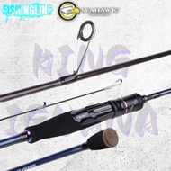 SEAHAWK King Iguana Solid Carbon Spinning Jigging Rod