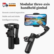 (SG) M02 3-Axis Gimbal Stabilizer AI Tracking Anti-Shake Handheld Gimbal Stabilizer Vlog Live Selfie