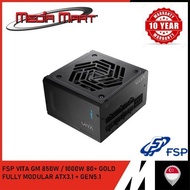 FSP VITA GM  850W / 1000W 80+ GOLD GOLD FULLY MODULAR (ATX3.0 + PCIE GEN 5) POWER SUPPLY UNIT