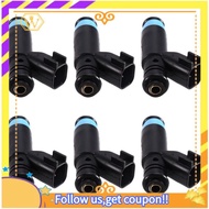 【W】6PCS  Injectors YF1E-G4A for  Taurus 3.0L V6 Flex 2000