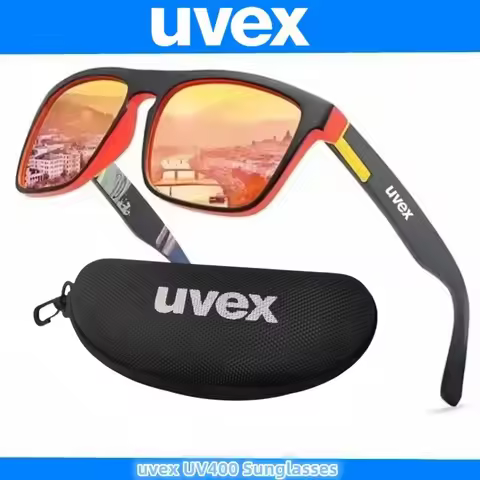 UVEX New Polarized Cycling Sunglasses for Men Women UV400 Riding Bicycle Running Driving Bike Goggle
