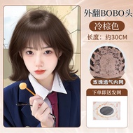 Natural and Full Wig for Youthful Appearance Short Bob Cut