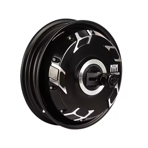 10*2.15inch Rated 7KW 120kmh 70H WP Racing Version Electric Hub Brushless DC YUMA Motor