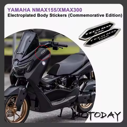 For YAMAHA NMAX YAMAHA XMAX Electroplated body stickers (Commemorative Edition) NMAX155 Accessories 