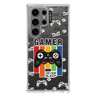 [S24ultraS23ultraS22ultra] HI-SHIELD Stylish เคสใสกันกระแทก Samsung รุ่น Game2