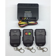 AutoGate 433MHz 2CH Remote Control & Receiver Set [ 3 pcs 2CH Remote Control & 1 unit DIP Switch Rec