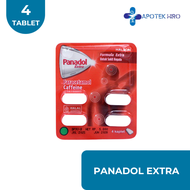 PANADOL EXTRA 1 STRIP 4 TABLET