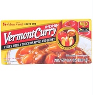 Date 05/26 Viên Nấu Cà Ri Nhật VERMONT CURRY (Táo Mật Ong) Nhật Bản 230g - Không Cay