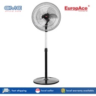 EuropAce 20" Twin Turbo Stand Floor Fan EPF 7203U