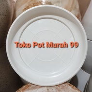 Tatakan Alas Piring Pot Bunga NKT 30 26 cm pot 30 PUTIH