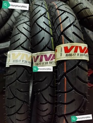 Viva R300 60/80-17 / 70/80-17 / 80/80-17 Tube type Tyre TAYAR MOTOR DASH EX5 WAVE110
