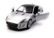 【送料無料】ホビー　模型車　車　レーシングカー ジャガーミニチュアカースケールjaguar jag ftype voiture miniature voiture argent echelle 134