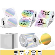 1roll M110 Color Label Sticker for E210 Mini Printer Adhesive Label Roll Paper for Marklife P50 Phom