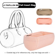 Ready Stock Suitable For Felt Insert Bag Fits PAPILLON BB Drum bag Organizer Purse in Makeup Diaper Handbag