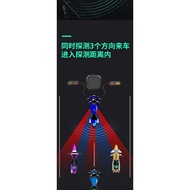 Locomotive Motorcycle Driving Recorder Blind Spot Monitoring 24Gmm Sensor Motorcycle BSD Warning