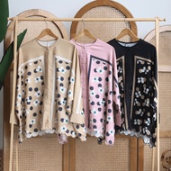 Aspen Satin Sulam Batwing Top