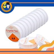 1 Roll of Elastic String Thread Beads DIY TEC Elastic String Rope Transparent Rubber Rope