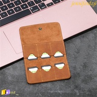JENNIFERDZJI Memory Card Storage for SD/Micro SD/TF Card PU Leather SD Card Box TF Card Wallet Game 