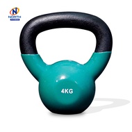 NORTH FITNESS เคตเทิลเบล 4KG เกรดฟิตเนส ลูกตุ้มยกน้ำหนัก ดัมเบลหูหิ้ว ลูกยกน้ำหนัก Kettlebell