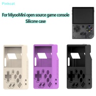 Pinkcat For Miyoo Mini Open Source Retro Game Console Silicone Protective Cover Dust-proof And Anti-