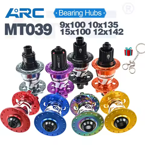 ARC Bicycle Hub MT-039 Front Rear Wheel Hub 2/4 Bearing For 12 Speed Mountain Bike Hub 32 Holes Quic