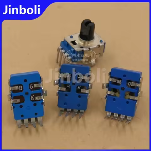 2PCS RK11 Type 4Pins Single Potentiometer B5K B10K B50K Audio Volume Potentiometer B502 B103 B503 Ha