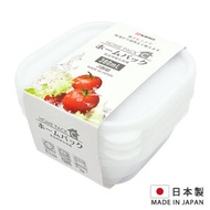 NAKAYA - 微波爐安全食物存儲容盒 正方[日本製]