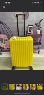 for rent not for sale 全新行李箱出租：出口日本Semir 25 吋休閑度假行李箱旅行箱 Semir 25 ‘’ lugguage 65 x 26 x 40cm