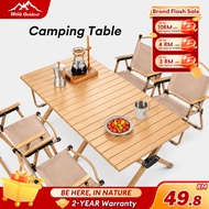 WTHB 90/120/150CM Foldable Camping Table Foldable Meja Portable Aluminium Egg Roll Table Picnic Camp