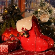 【一件免運 / 是禮盒也是隨身包】699 聖誕襪禮物包 實用交換禮物