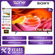 Sony 55 Inch 4K UHD Google TV KD-55X75K | Netflix Youtube HDR X75K Series | KD55X75K 55X75K Sony TV