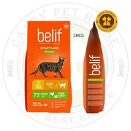 Belif Premium Adult Cat Food Chicken & Turkey 18kg