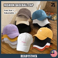 (Readystock) Baseball Cap Adjustable Couple Men and Women Fashion Hip Hop Korean Hat Cap Topi Unisex