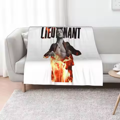 Retro Lieutenant Kelly Severide From Chicago Fireplease Arrest Me Once The Fires Out Throw Blanket M