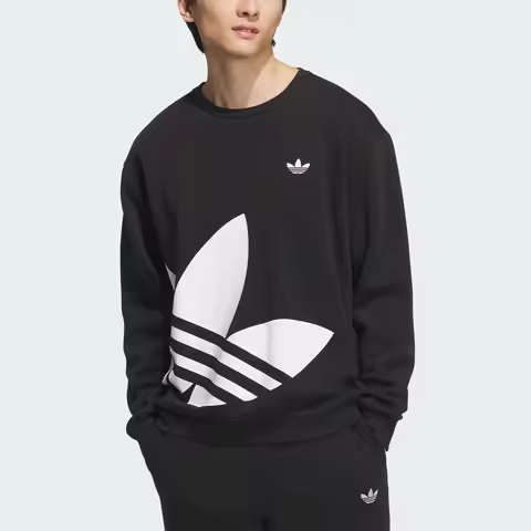 Adidas genuine Trefoil Unisex Classic Fleece Sport Hoodie JL8383