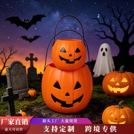 New Pumpkin Bucket Portable cos Props Halloween Children Gifts Decoration Candy Bucket Shopping Mall